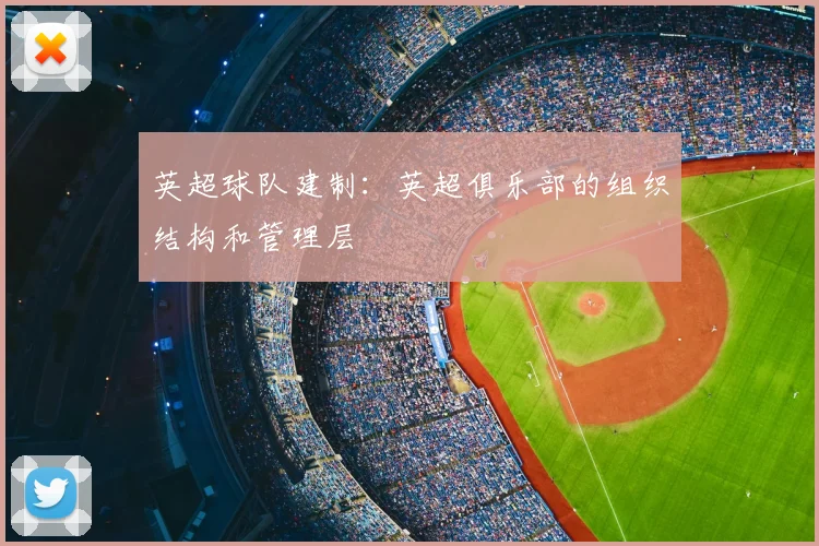 英超球队建制:英超俱乐部的组织结构和管理层